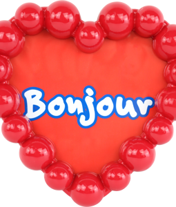 6711 HERZRAHMEN BONJOUR